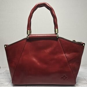 Patricia Nash Leather Holland Top Handle Satchel